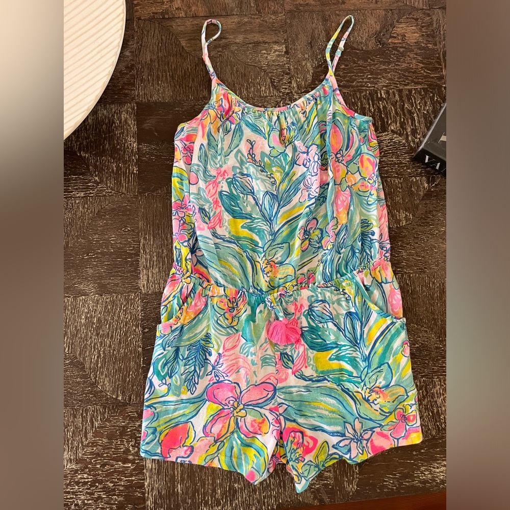 Girls Lilly Pulitzer romper 12-14